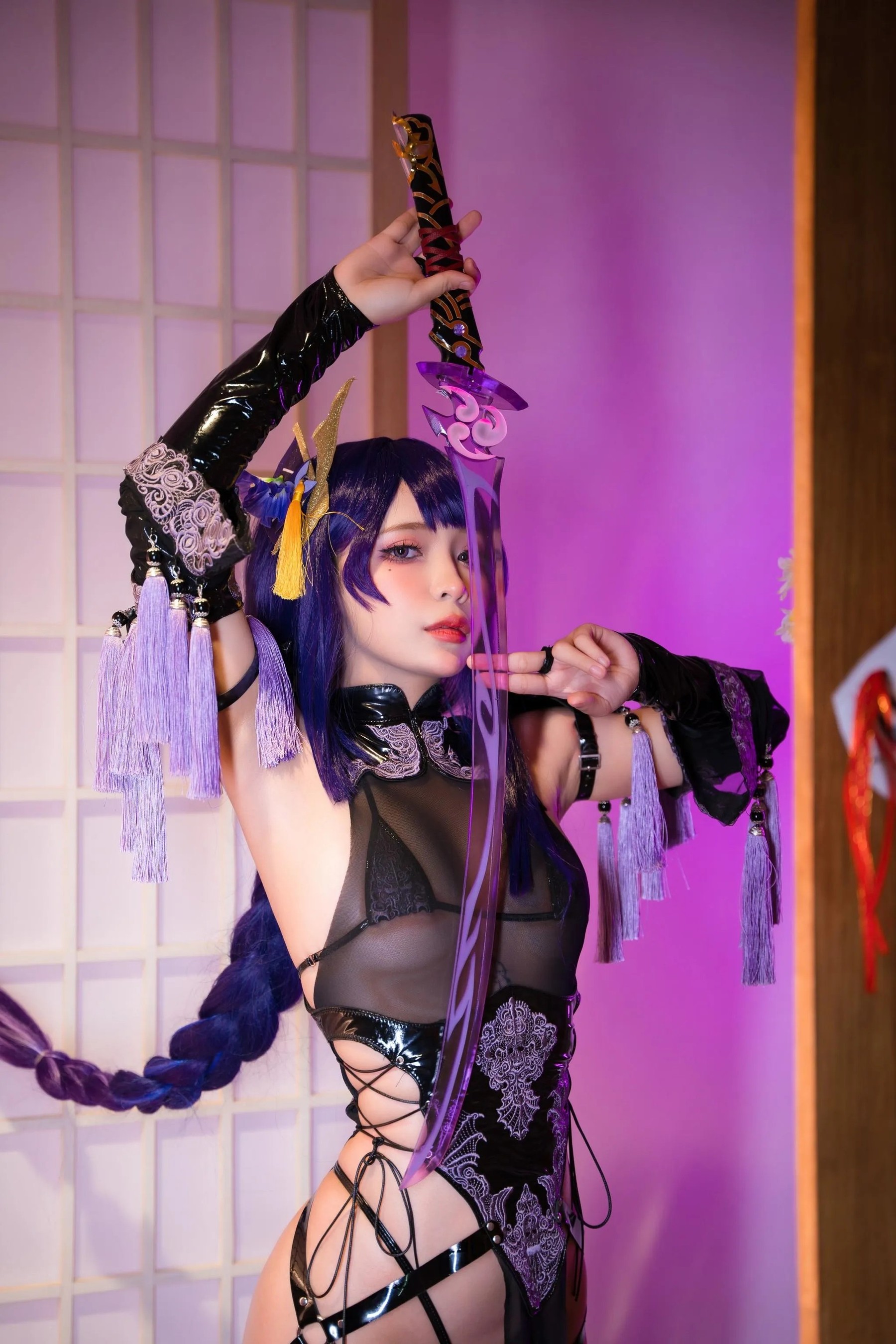 Umeko J – NO.021 Raiden Shogun [126P]插图7